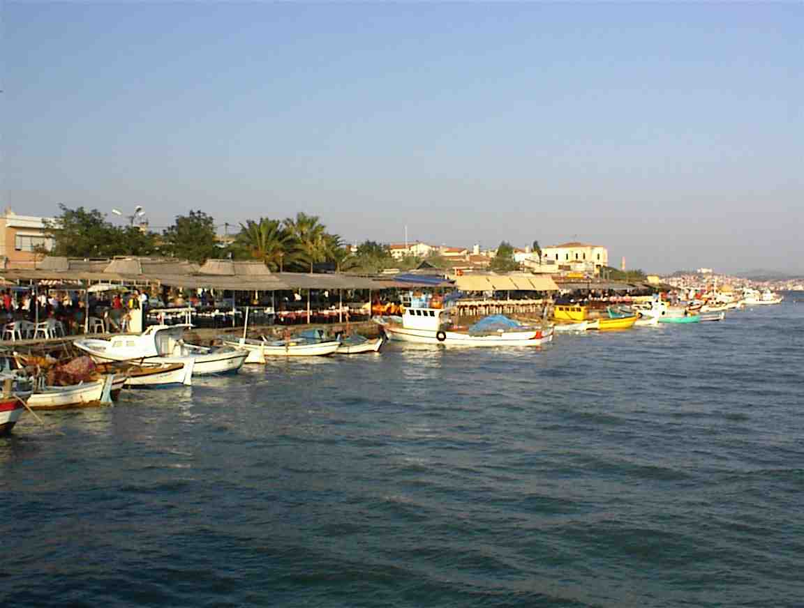 Fischrestaurants auf Cunda (Alibey adasi)