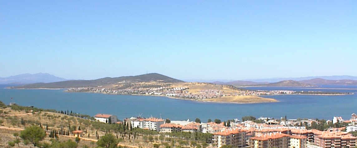 Vom Paradieshgel Blick auf Cunda